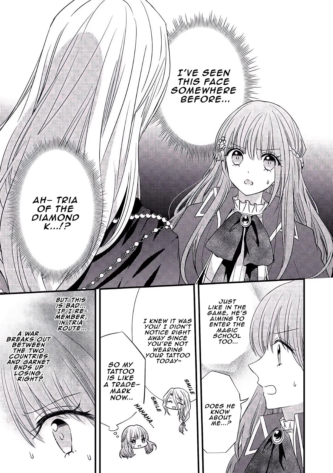 An Otome Game’s Burikko Villainess Turned into a Magic Otaku Chapter 5 page 2 - Chapter 5
