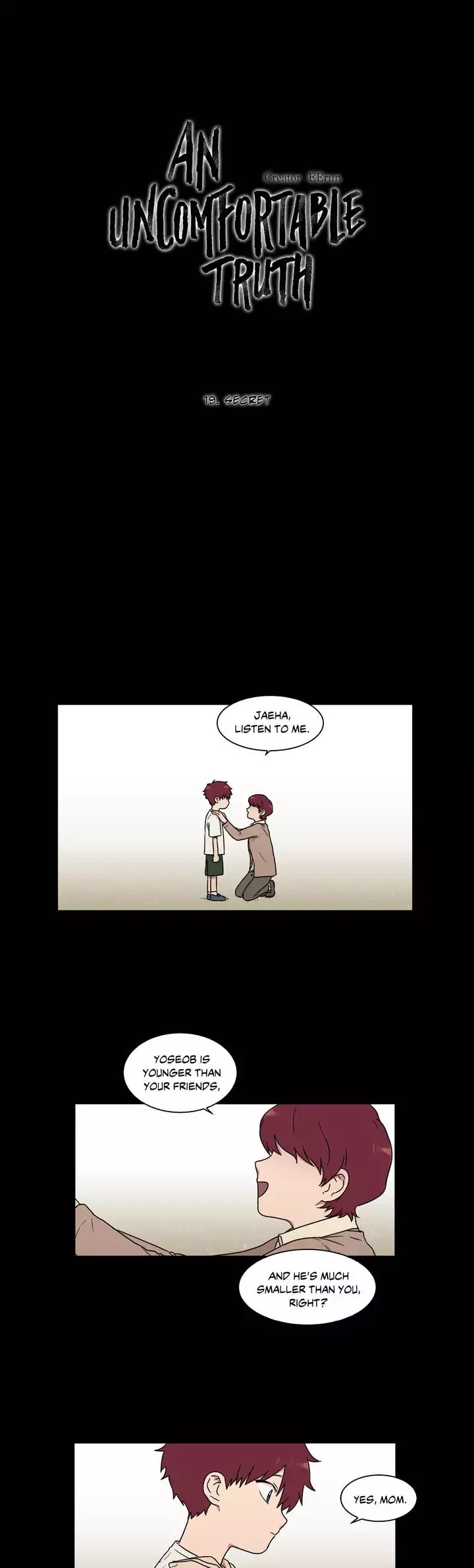 An Uncomfortable Truth Chapter 19 page 2 - Chapter 19: Secret (1)