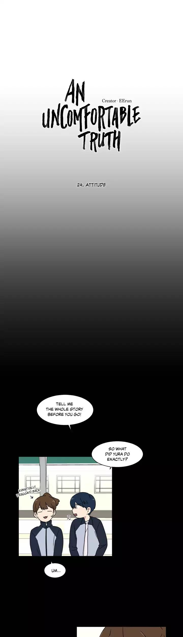 An Uncomfortable Truth Chapter 24 page 3 - Chapter 24: Attitude (1)