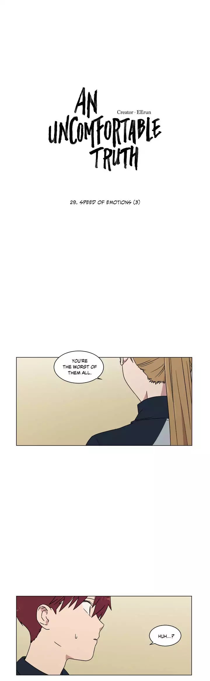 An Uncomfortable Truth Chapter 29 page 2 - Chapter 29: Speed of Emotions (3)
