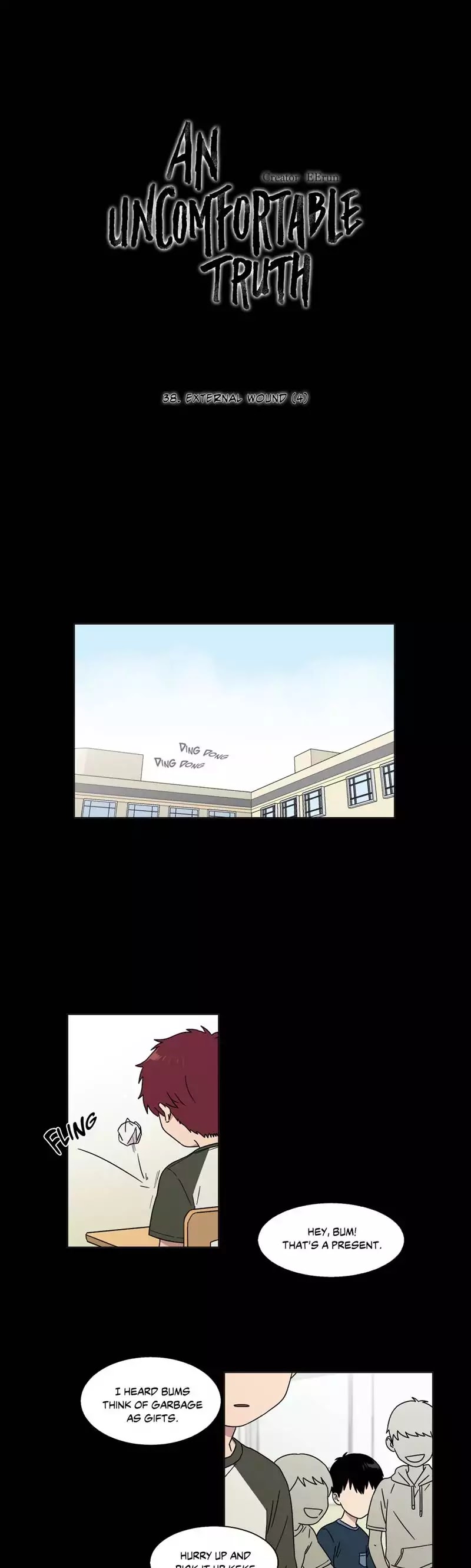 An Uncomfortable Truth Chapter 38 page 1 - Chapter 38: External Wound (4)