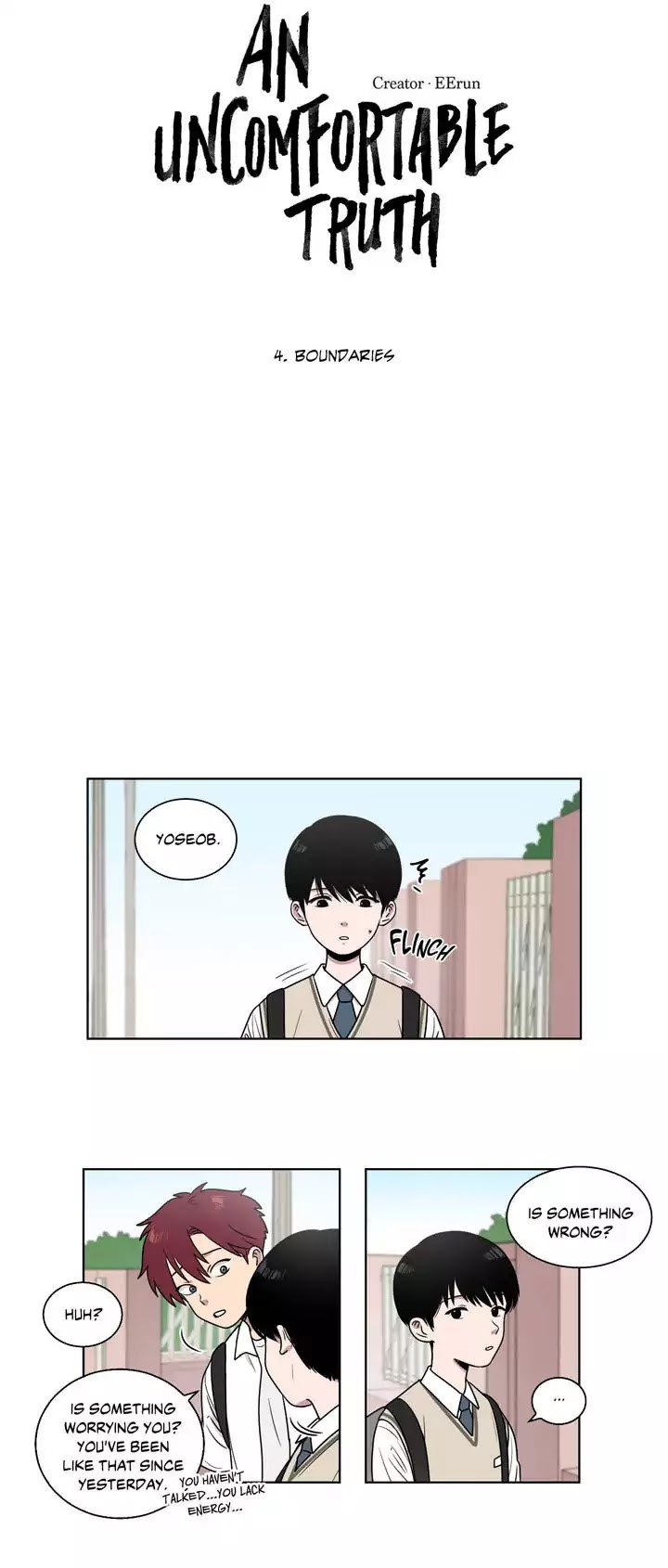 An Uncomfortable Truth Chapter 4 page 5 - Chapter 4: Boundaries (1)
