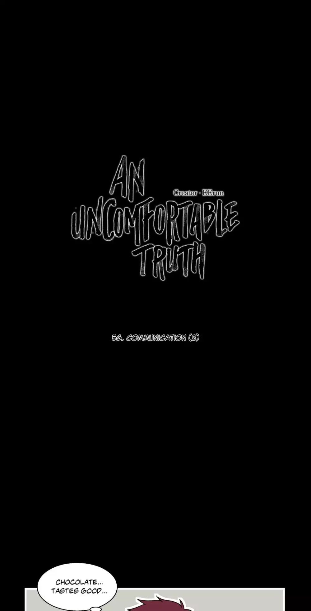 An Uncomfortable Truth Chapter 56 page 1 - Chapter 56: Communication (2)
