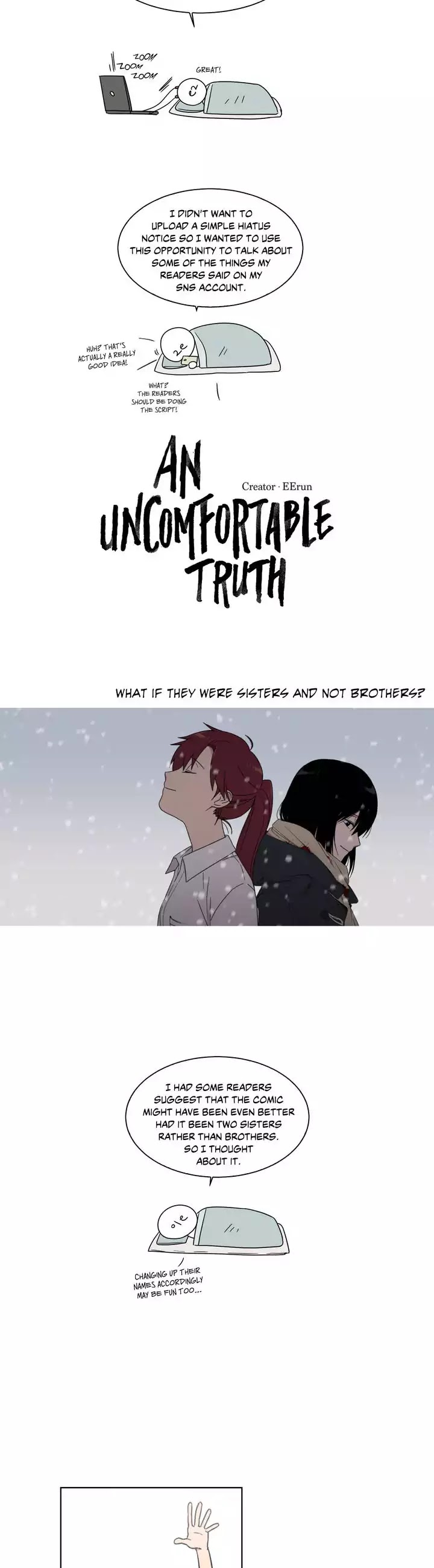 An Uncomfortable Truth Chapter 60.5 page 2 - Chapter 60.5: Hiatus Special