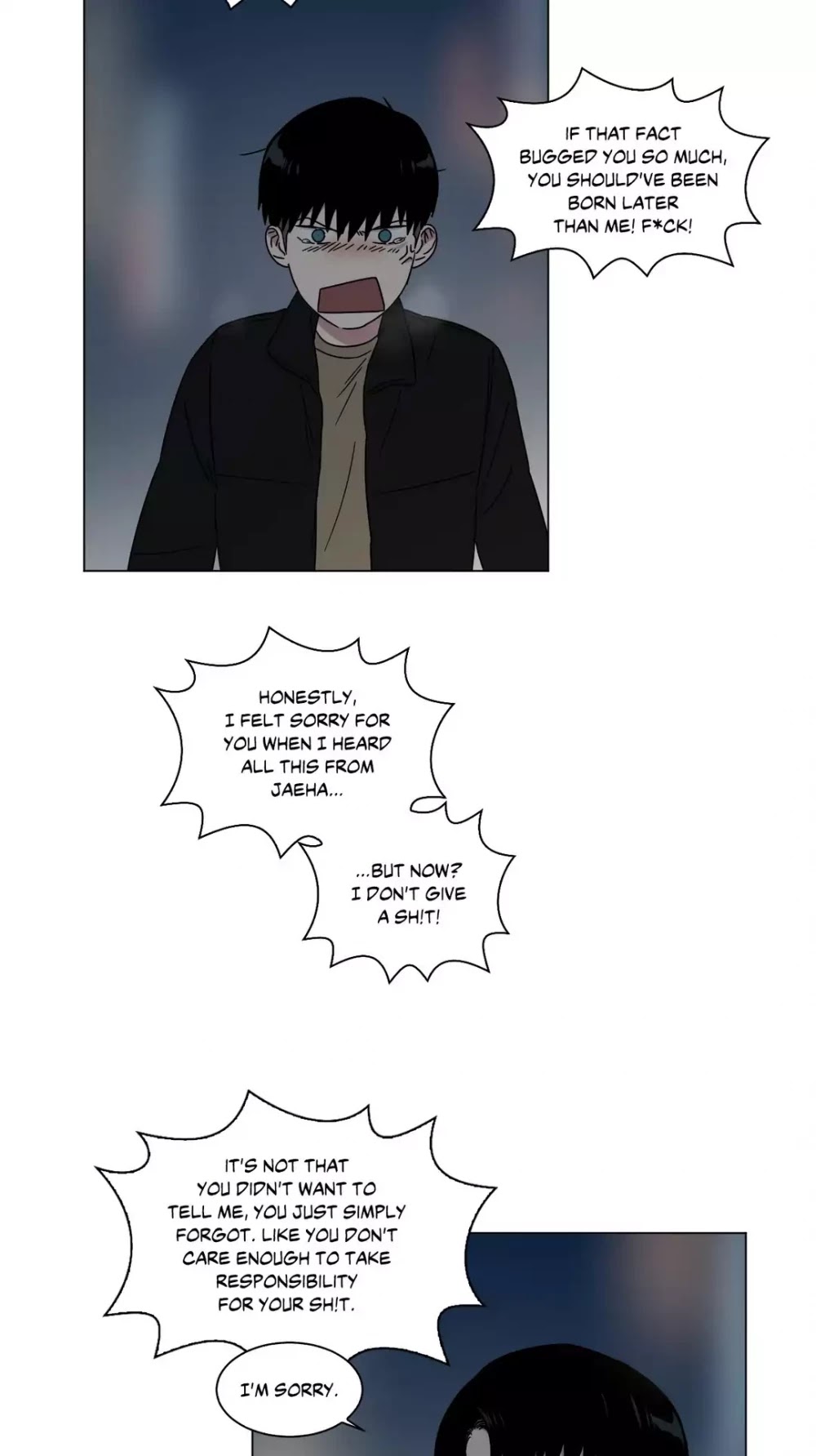 An Uncomfortable Truth Chapter 66 page 47 - Chapter 66: Dialogue