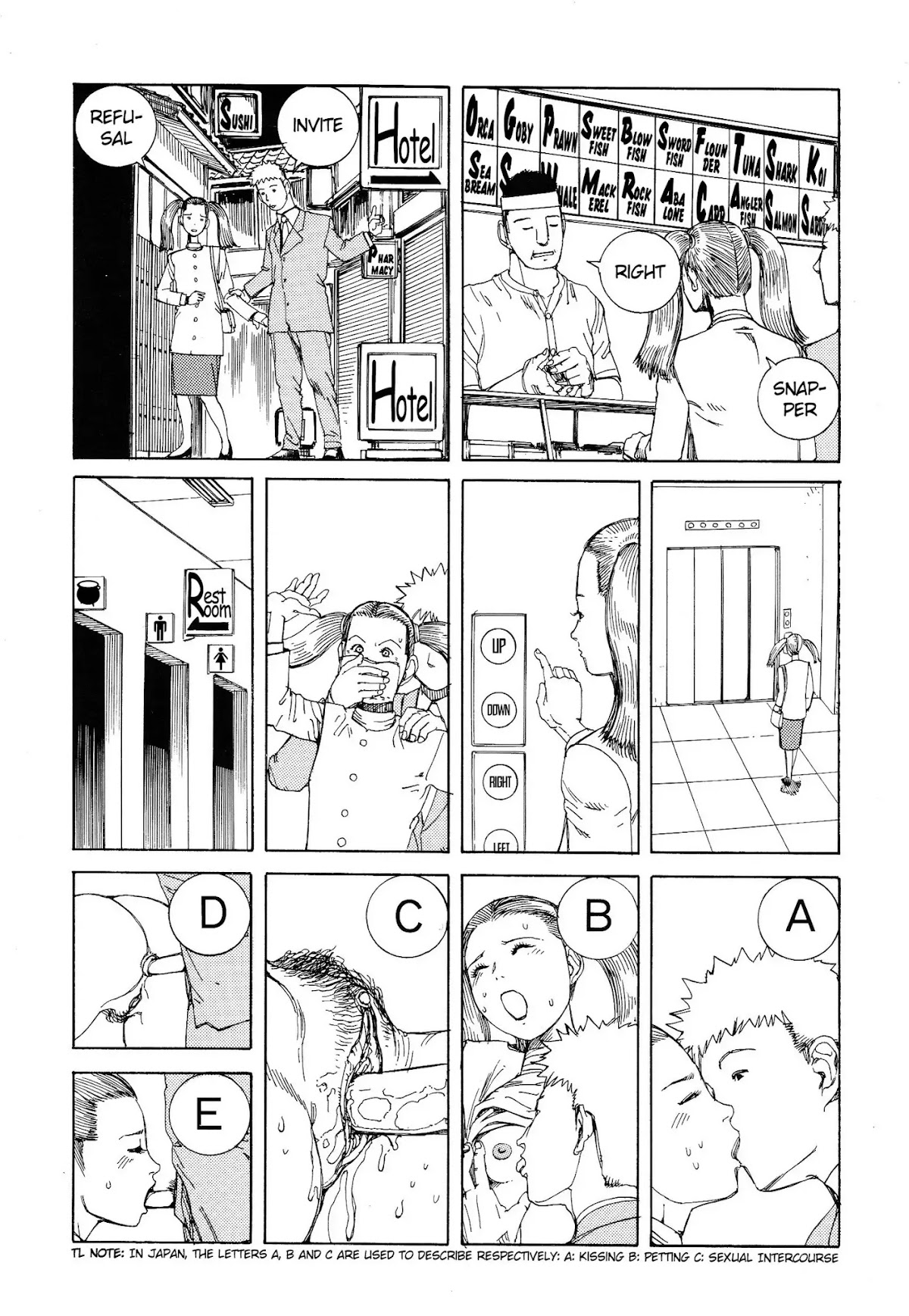 Ana, Moji, Ketsueki Nado ga Arawareru Manga Chapter 10 page 7 - Chapter 10: Communication