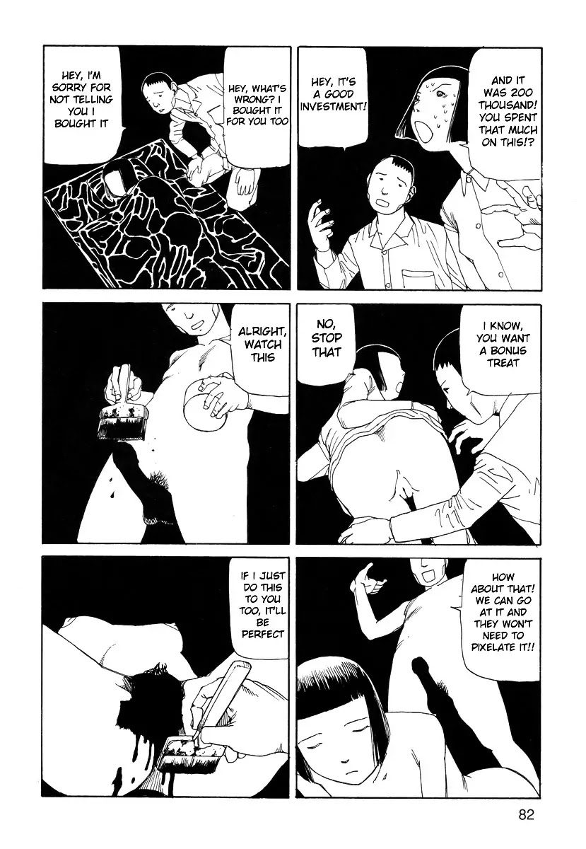 Ana, Moji, Ketsueki Nado ga Arawareru Manga Chapter 7 page 8 - Chapter 7: Darkness in Front of the Station