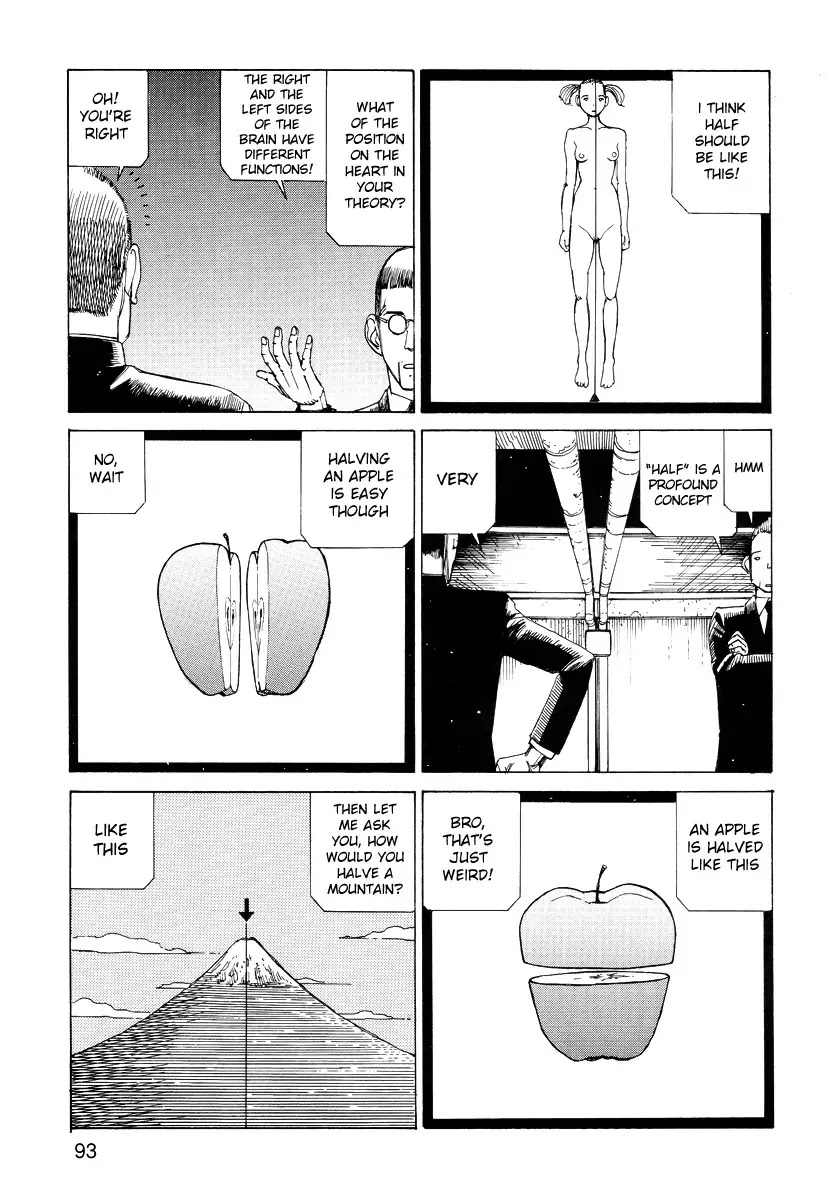 Ana, Moji, Ketsueki Nado ga Arawareru Manga Chapter 8 page 3 - Chapter 8: Half in Front of the Station