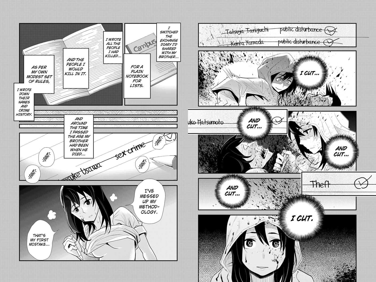 Ana Satsujin Chapter 61 page 3 - Chapter 61