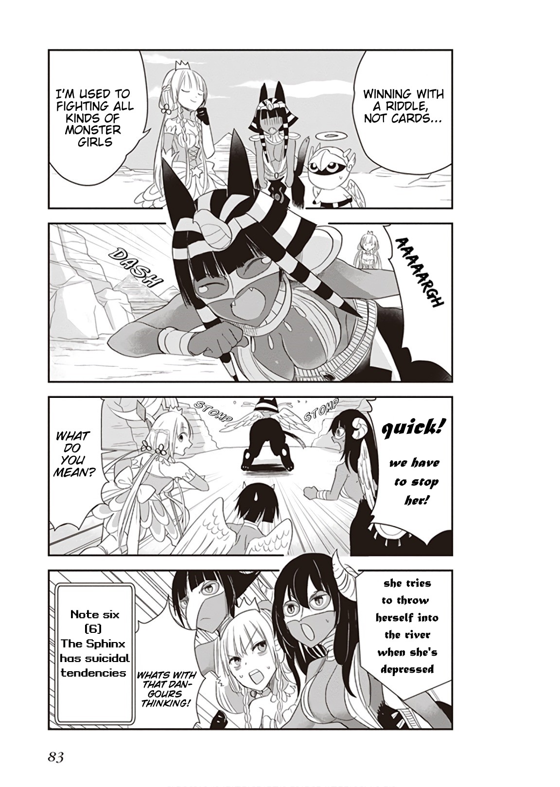 Anata no Danna Uwaki Shitemasu yo Chapter 13 page 11 - Chapter 13: VS. Sphinx