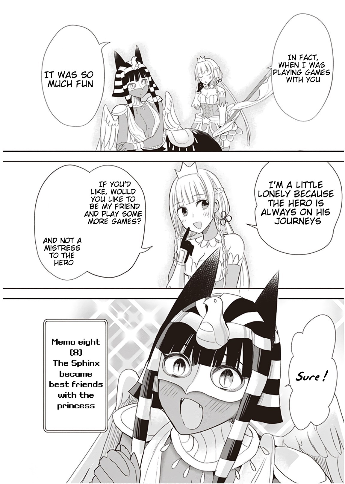 Anata no Danna Uwaki Shitemasu yo Chapter 13 page 14 - Chapter 13: VS. Sphinx