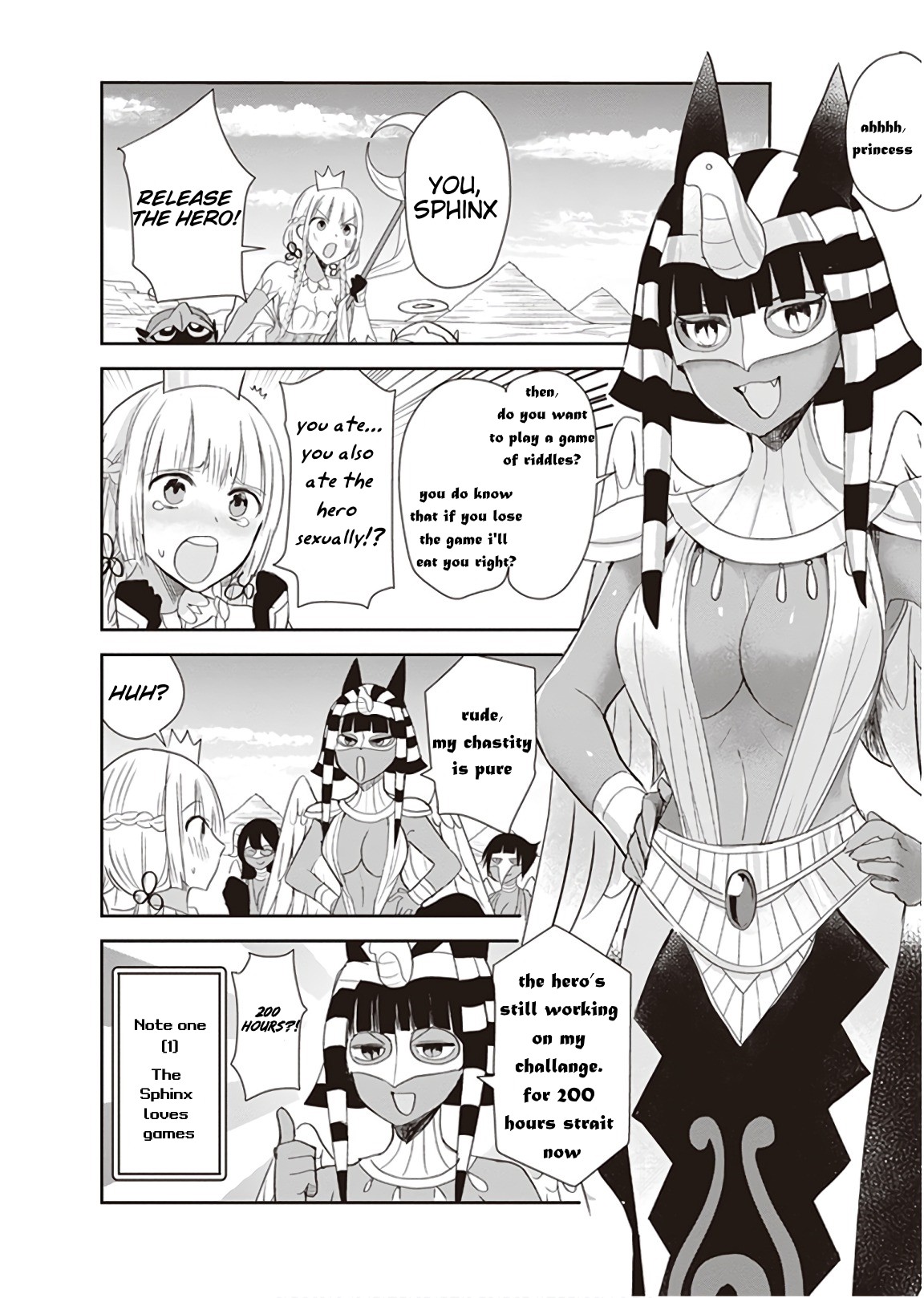 Anata no Danna Uwaki Shitemasu yo Chapter 13 page 4 - Chapter 13: VS. Sphinx