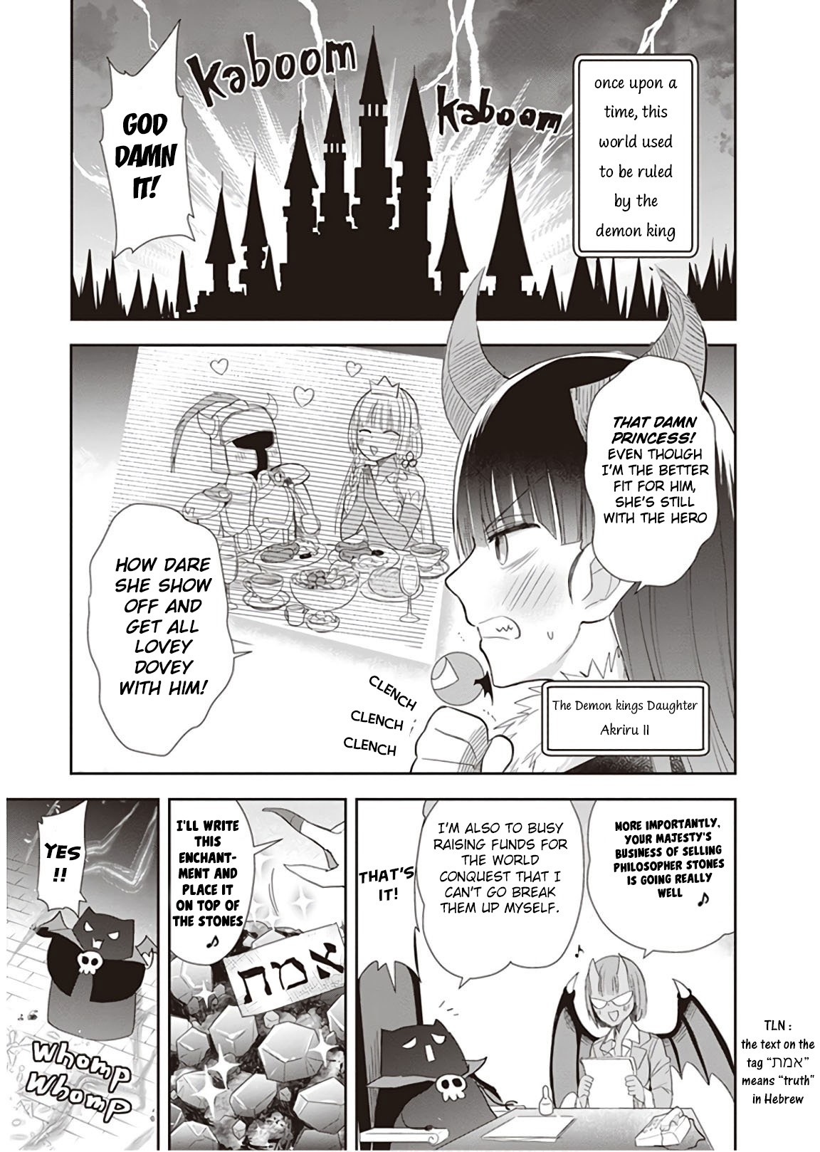 Anata no Danna Uwaki Shitemasu yo Chapter 14 page 1 - Chapter 14: VS. Golem
