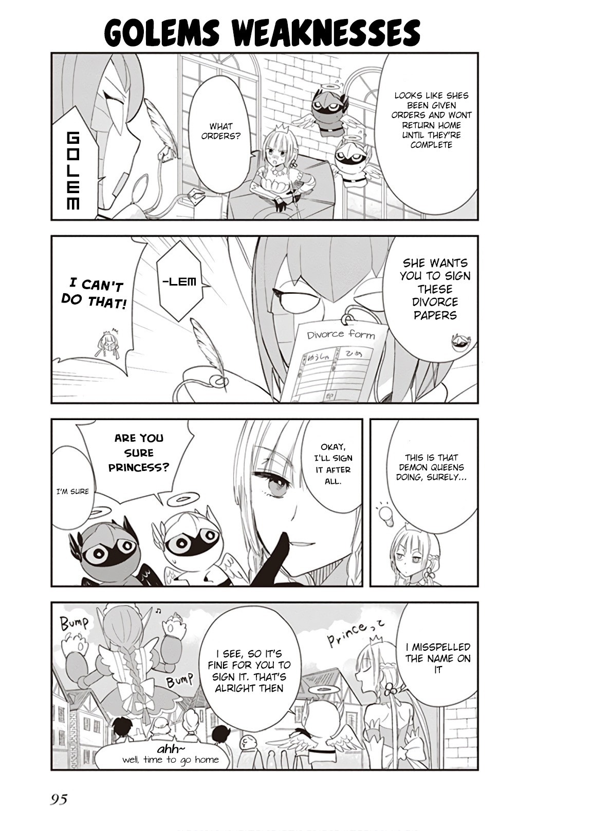 Anata no Danna Uwaki Shitemasu yo Chapter 14 page 5 - Chapter 14: VS. Golem