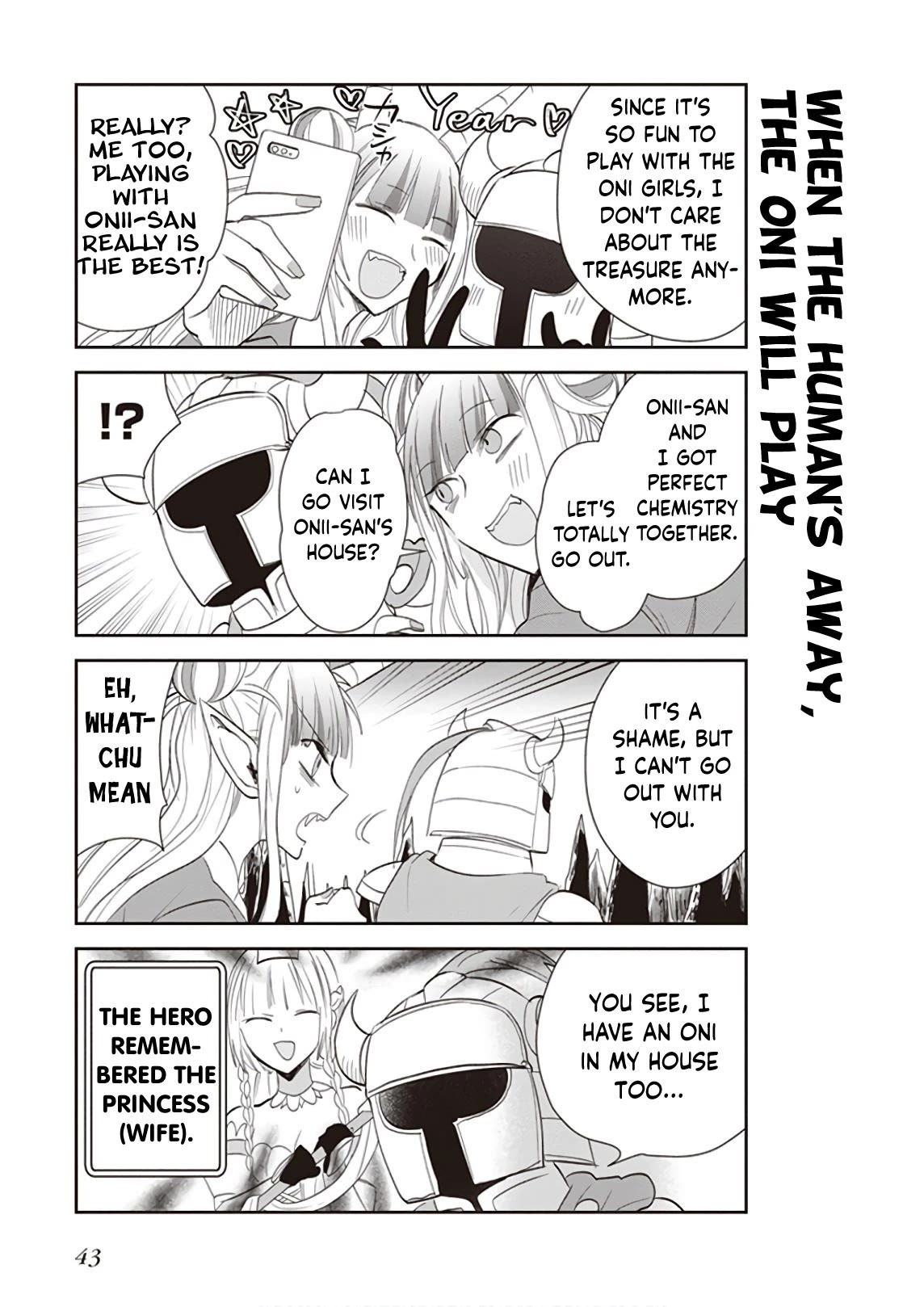 Anata no Danna Uwaki Shitemasu yo Chapter 18 page 6 - Chapter 18: Vs. Oni
