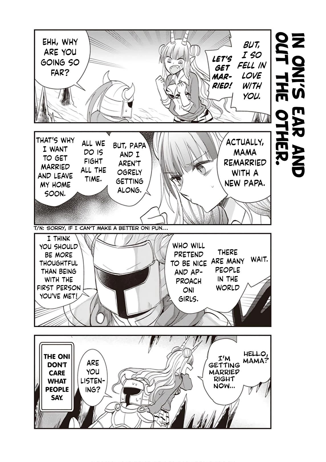 Anata no Danna Uwaki Shitemasu yo Chapter 18 page 7 - Chapter 18: Vs. Oni