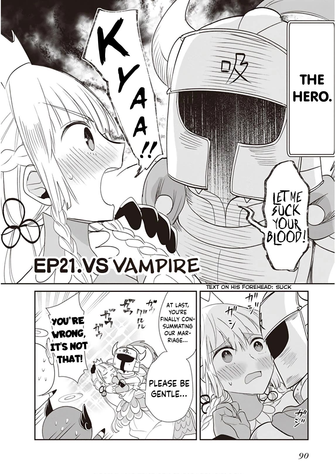 Anata no Danna Uwaki Shitemasu yo Chapter 21 page 3 - Chapter 21: VS. Vampire