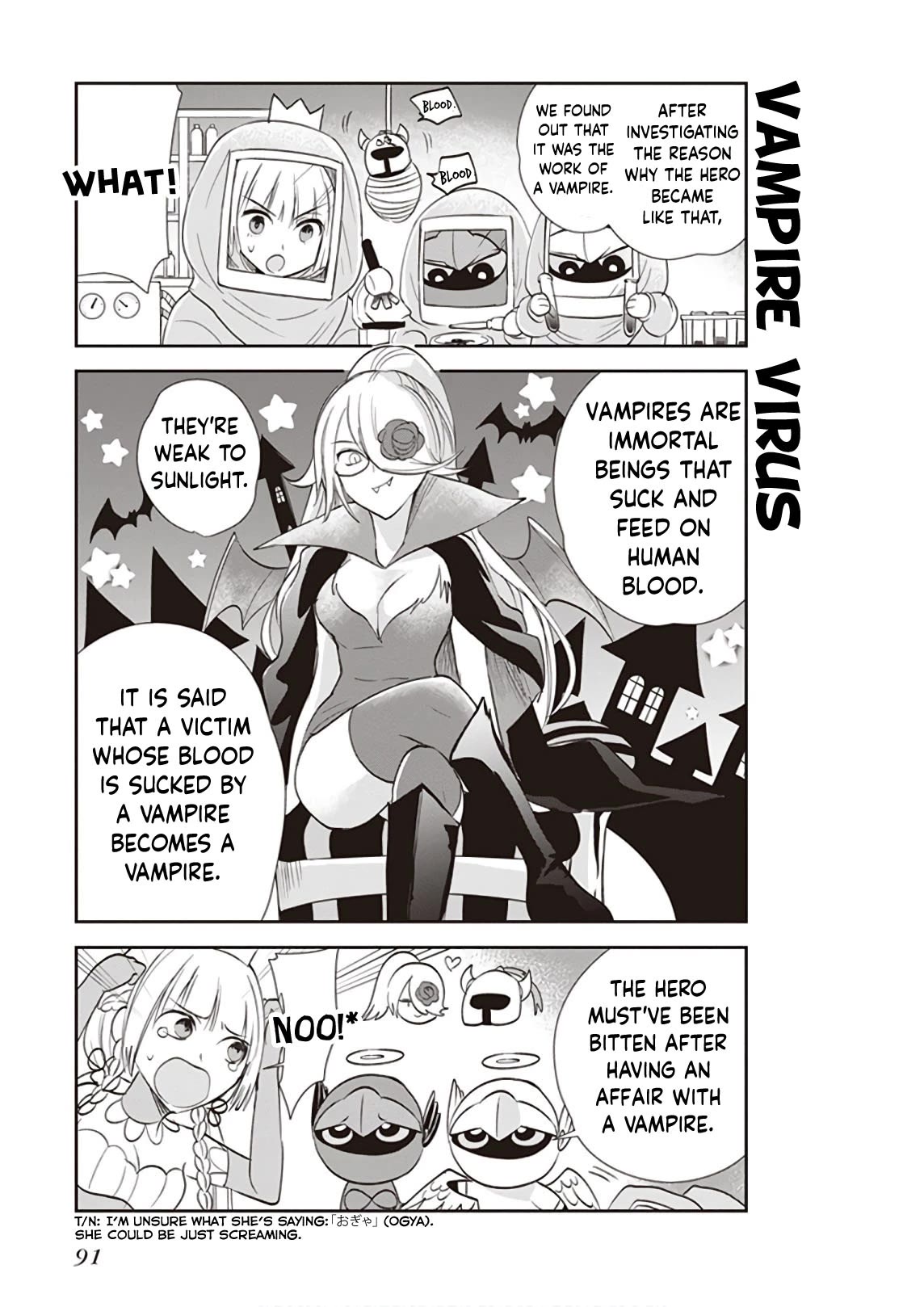 Anata no Danna Uwaki Shitemasu yo Chapter 21 page 4 - Chapter 21: VS. Vampire