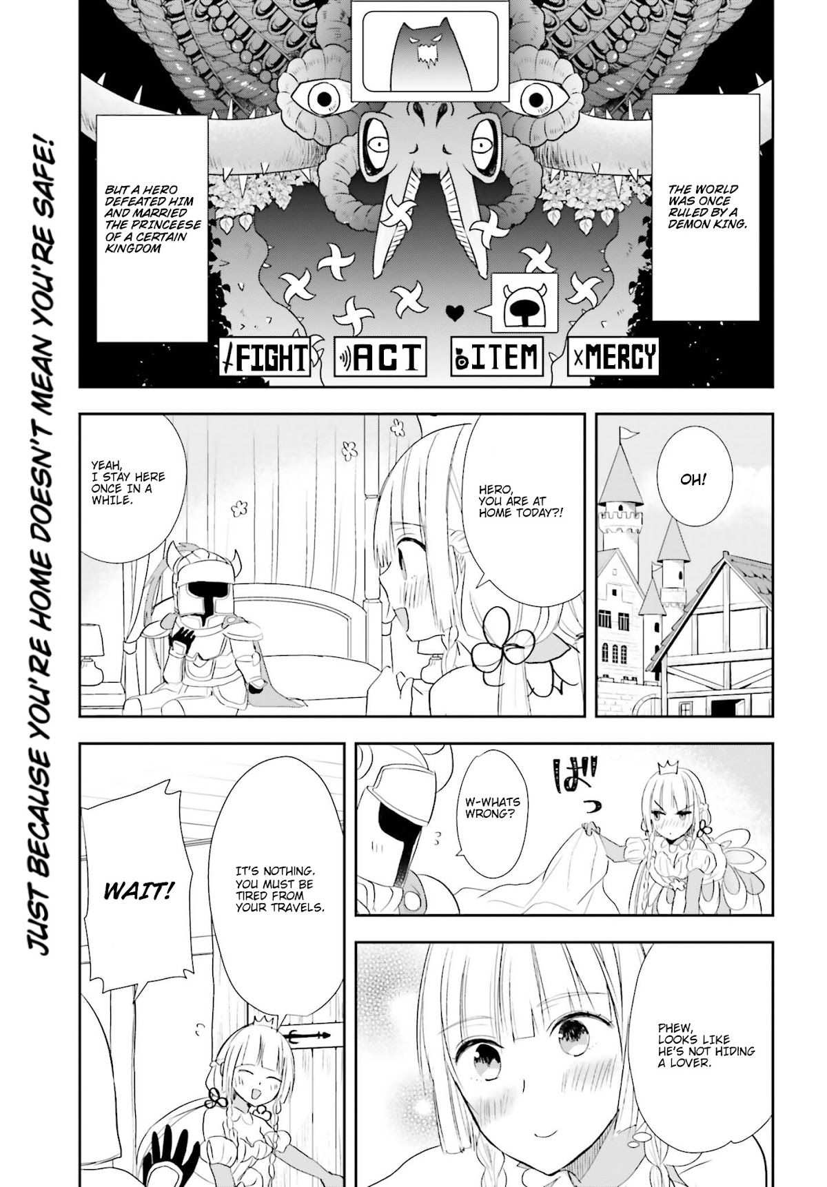 Anata no Danna Uwaki Shitemasu yo Chapter 9 page 1 - Chapter 9: VS. Slime