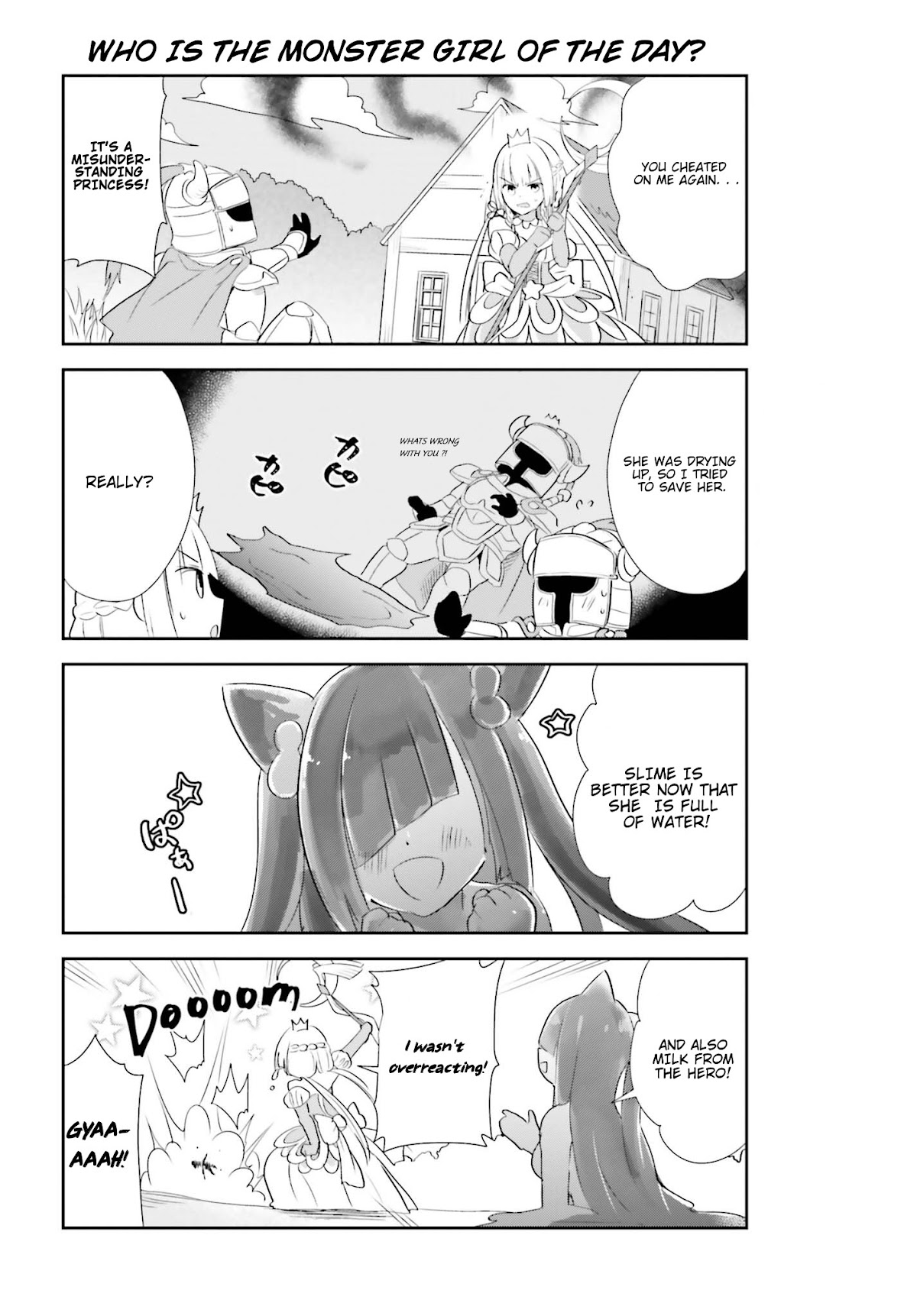 Anata no Danna Uwaki Shitemasu yo Chapter 9 page 3 - Chapter 9: VS. Slime