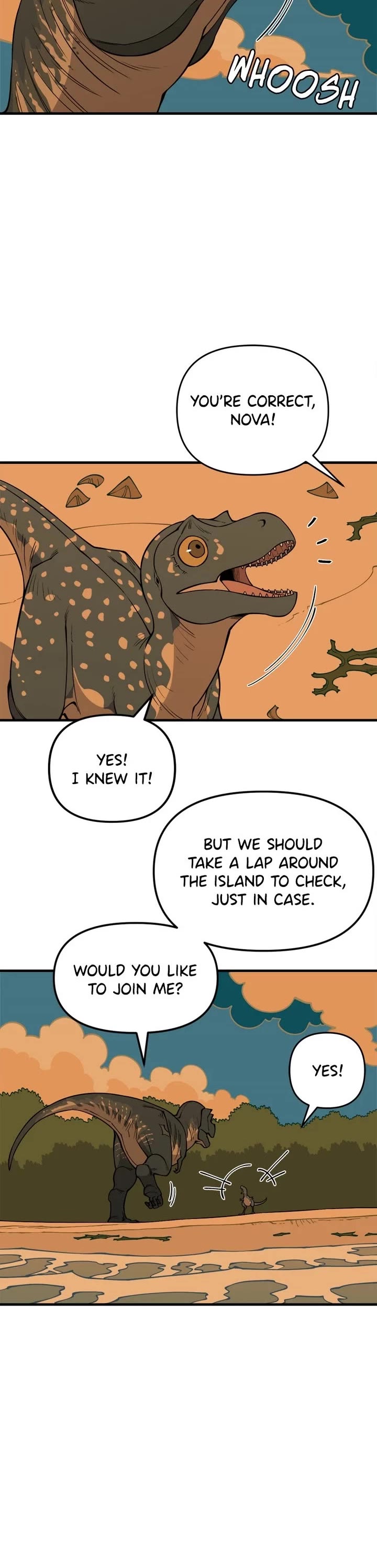 Ancient Animals Chapter 13 page 15 - Chapter 13: Ep. 13 - The Road Not Taken (13)