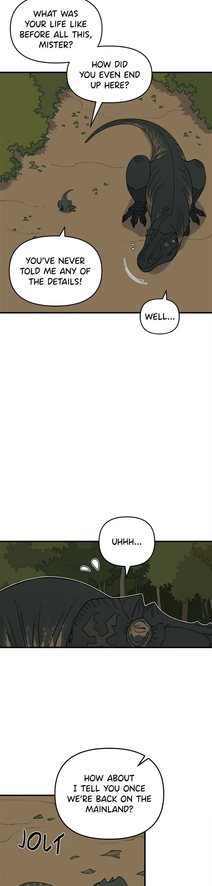 Ancient Animals Chapter 13 page 32 - Chapter 13: Ep. 13 - The Road Not Taken (13)