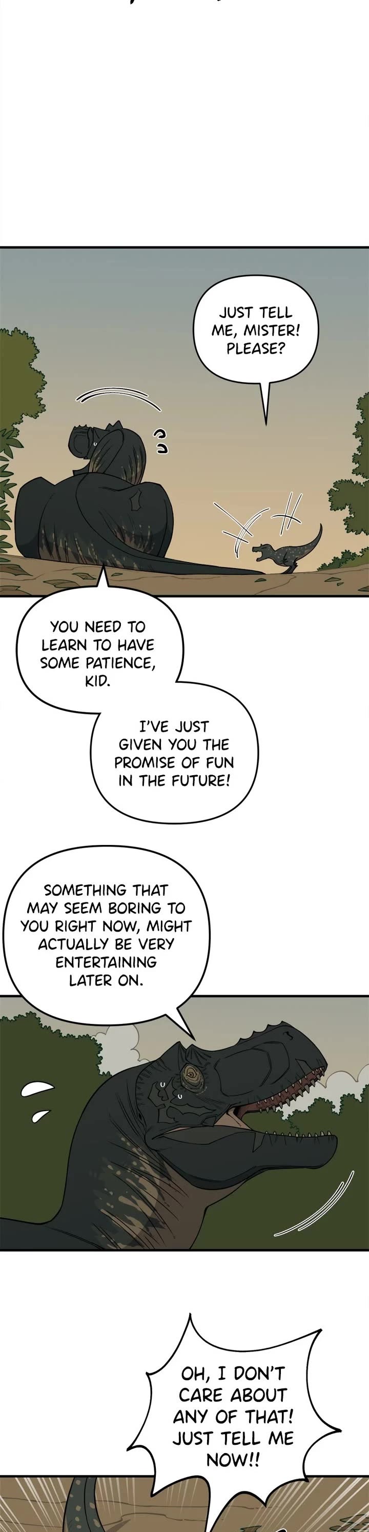 Ancient Animals Chapter 13 page 34 - Chapter 13: Ep. 13 - The Road Not Taken (13)