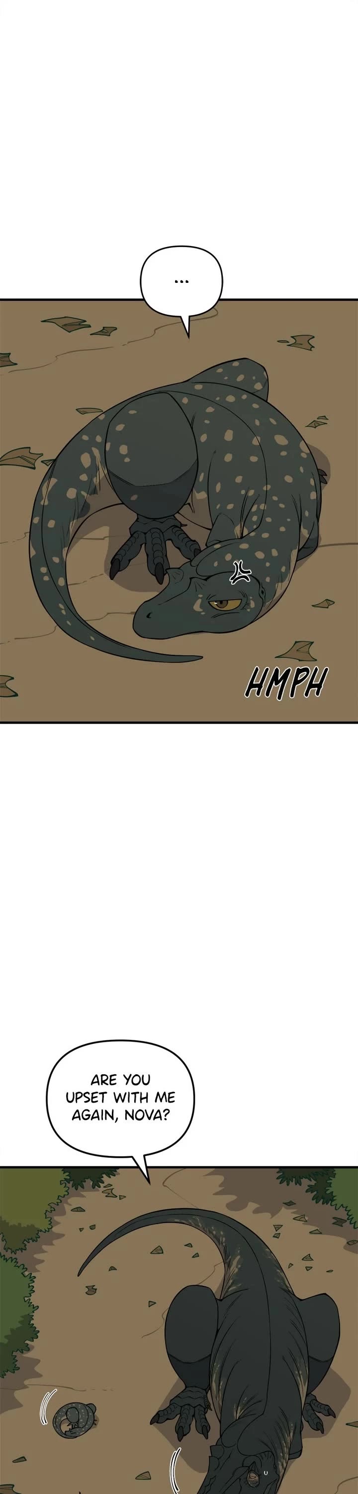 Ancient Animals Chapter 14 page 1 - Chapter 14: Ep. 14 - The Road Not Taken (14)