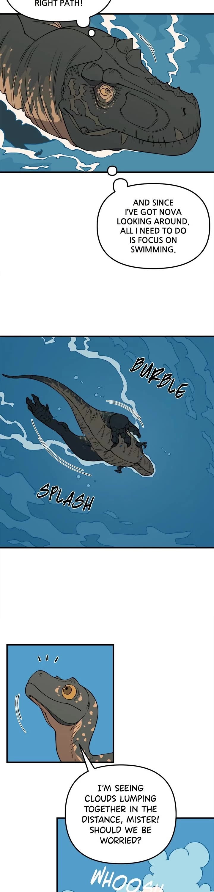 Ancient Animals Chapter 14 page 33 - Chapter 14: Ep. 14 - The Road Not Taken (14)