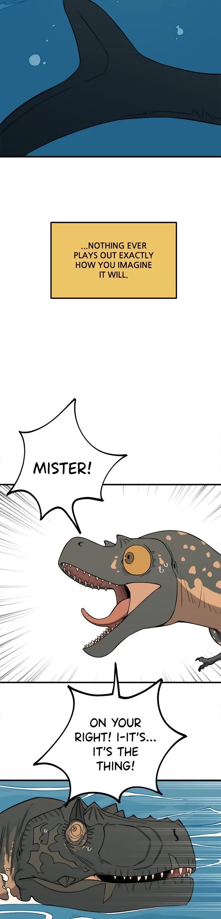 Ancient Animals Chapter 14 page 35 - Chapter 14: Ep. 14 - The Road Not Taken (14)