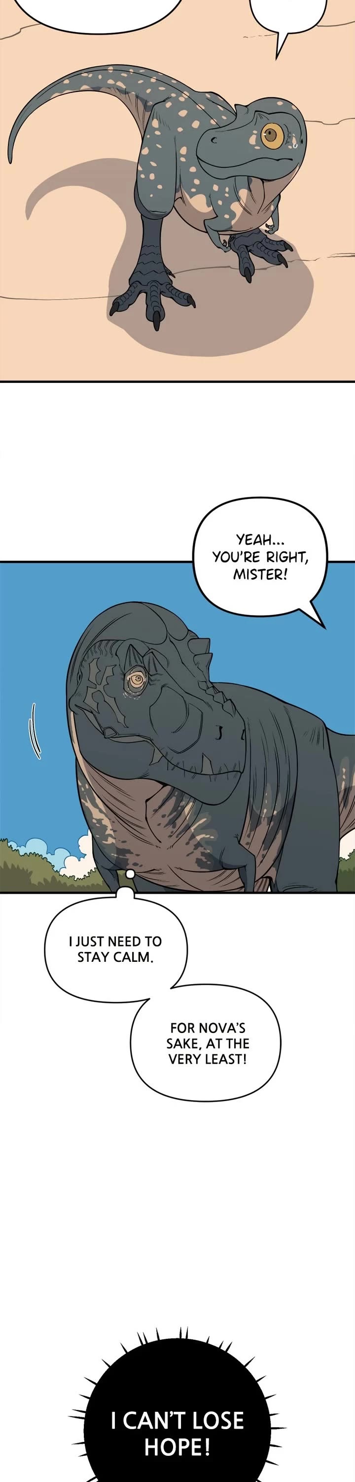 Ancient Animals Chapter 15 page 33 - Chapter 15: Ep. 15 - The Road Not Taken (15)