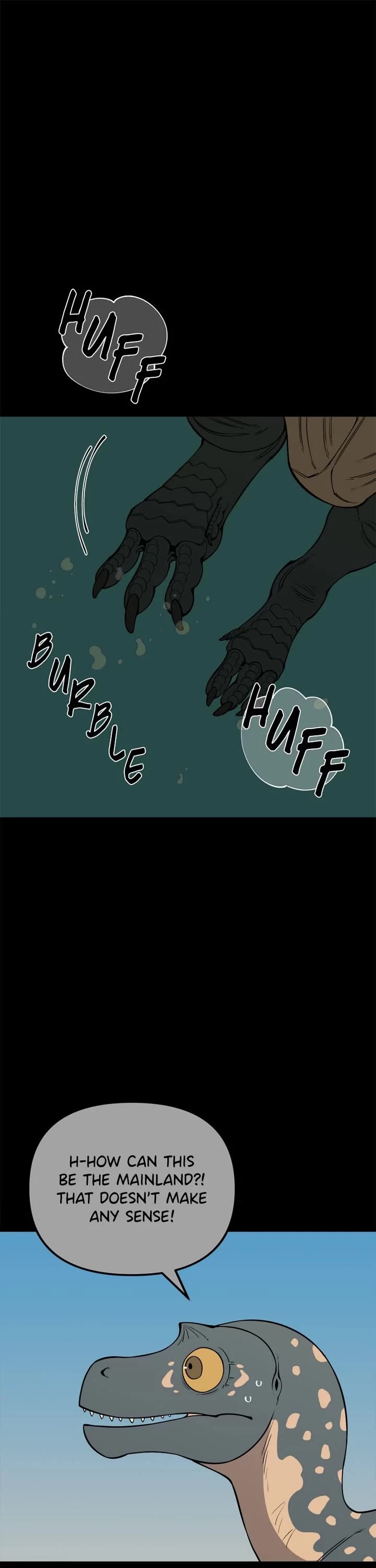 Ancient Animals Chapter 16 page 1 - Chapter 16: Ep. 16 - The Road Not Taken (16)