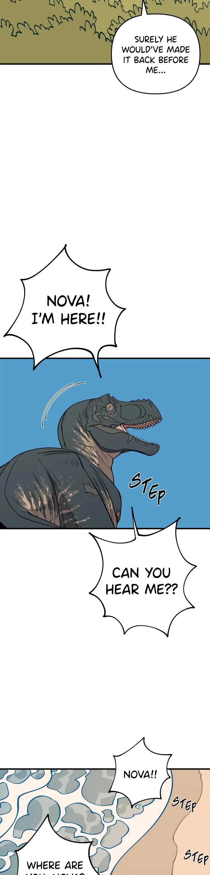 Ancient Animals Chapter 18 page 47 - Chapter 18: Ep. 18 - The Road Not Taken (18)