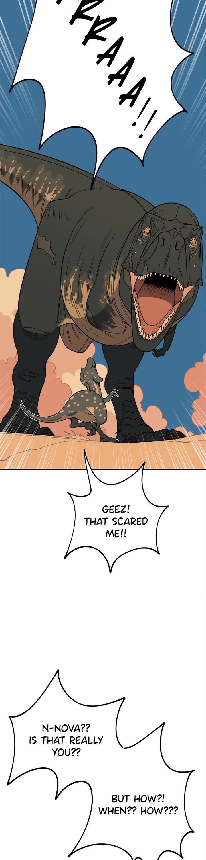 Ancient Animals Chapter 19 page 33 - Chapter 19: Ep. 19 - The Road Not Taken (19)