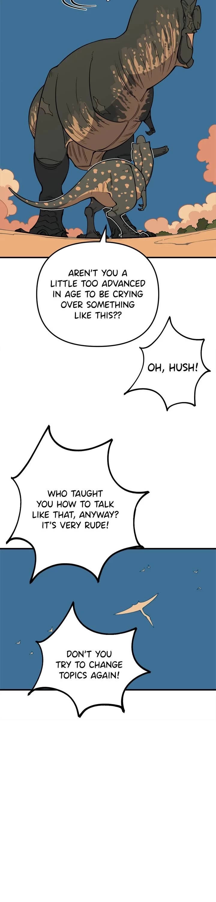 Ancient Animals Chapter 19 page 36 - Chapter 19: Ep. 19 - The Road Not Taken (19)