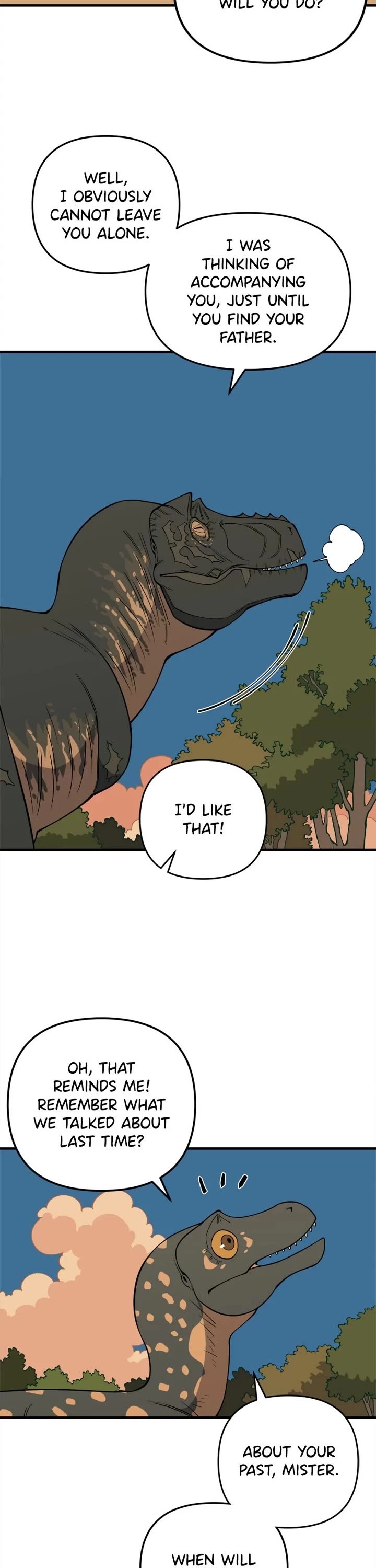 Ancient Animals Chapter 19 page 43 - Chapter 19: Ep. 19 - The Road Not Taken (19)