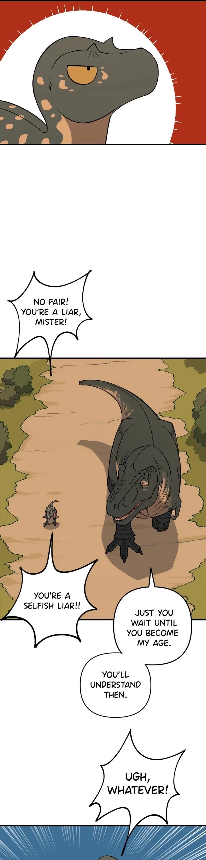 Ancient Animals Chapter 19 page 46 - Chapter 19: Ep. 19 - The Road Not Taken (19)