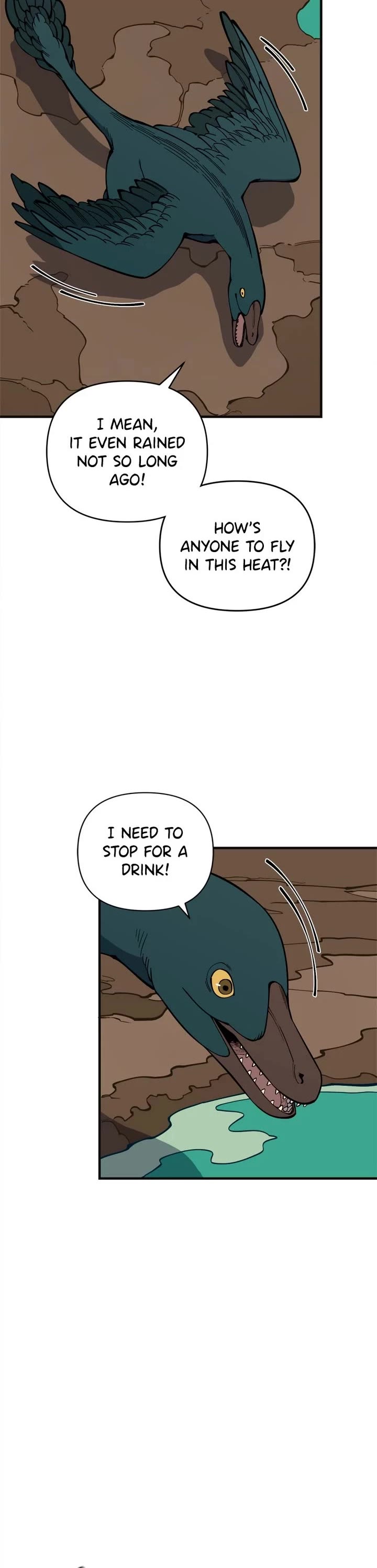 Ancient Animals Chapter 41 page 10 - Chapter 41: Ep. 41 - The Footprint Pond (1)