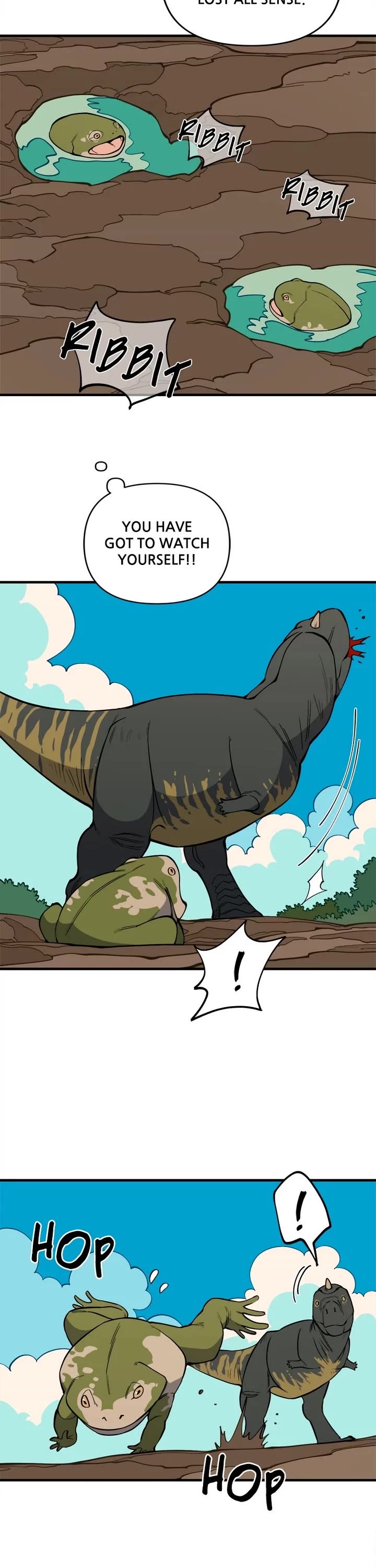 Ancient Animals Chapter 41 page 21 - Chapter 41: Ep. 41 - The Footprint Pond (1)