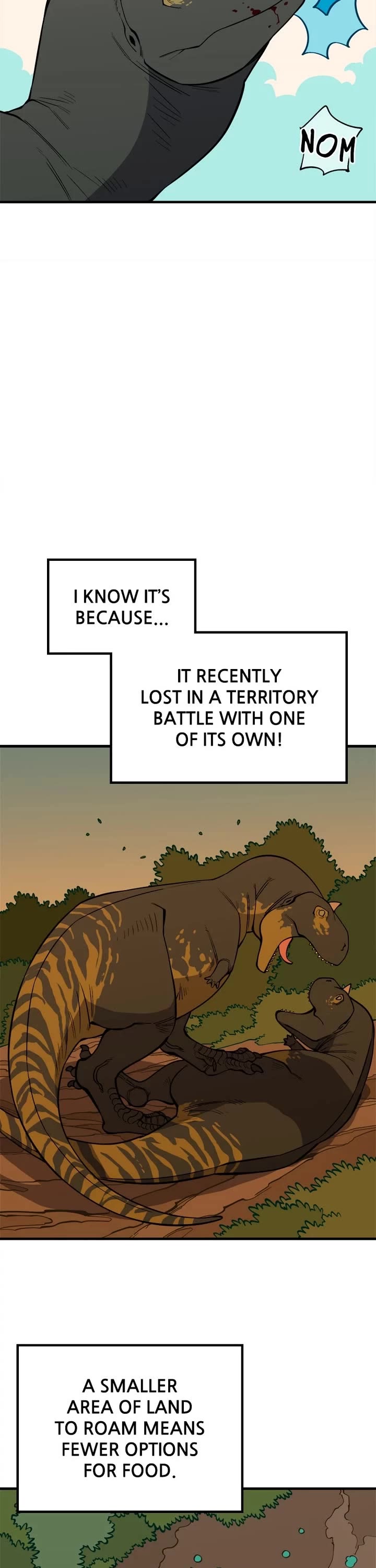 Ancient Animals Chapter 41 page 23 - Chapter 41: Ep. 41 - The Footprint Pond (1)