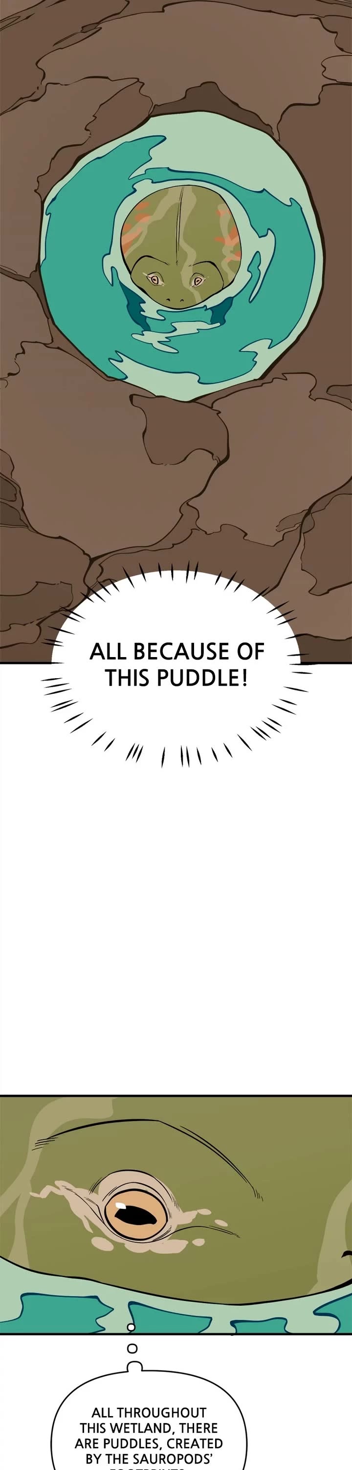 Ancient Animals Chapter 41 page 26 - Chapter 41: Ep. 41 - The Footprint Pond (1)