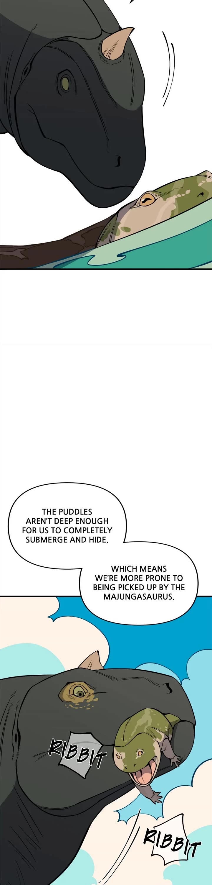 Ancient Animals Chapter 41 page 28 - Chapter 41: Ep. 41 - The Footprint Pond (1)