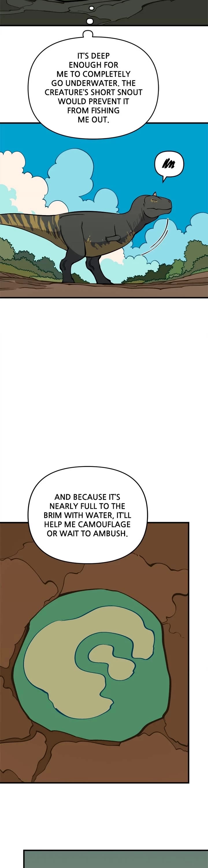 Ancient Animals Chapter 41 page 31 - Chapter 41: Ep. 41 - The Footprint Pond (1)