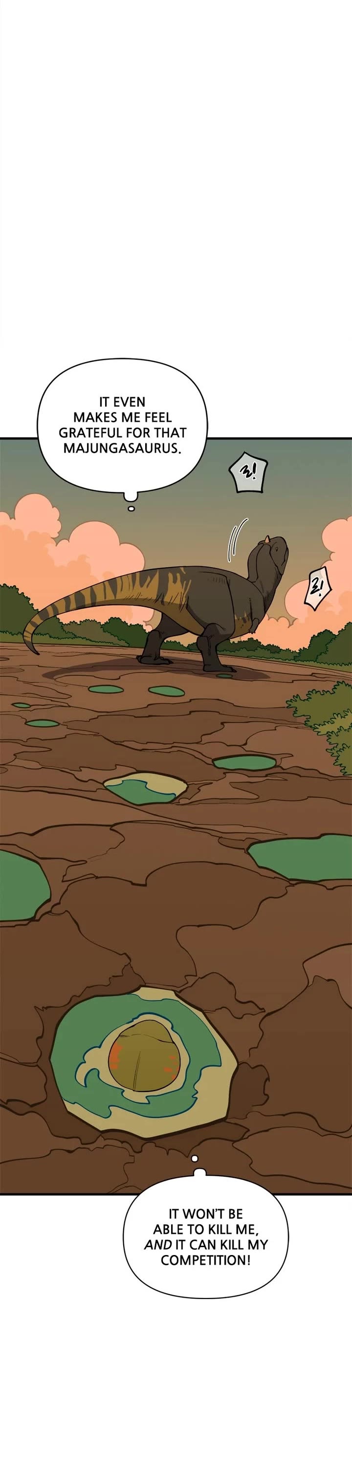 Ancient Animals Chapter 41 page 35 - Chapter 41: Ep. 41 - The Footprint Pond (1)