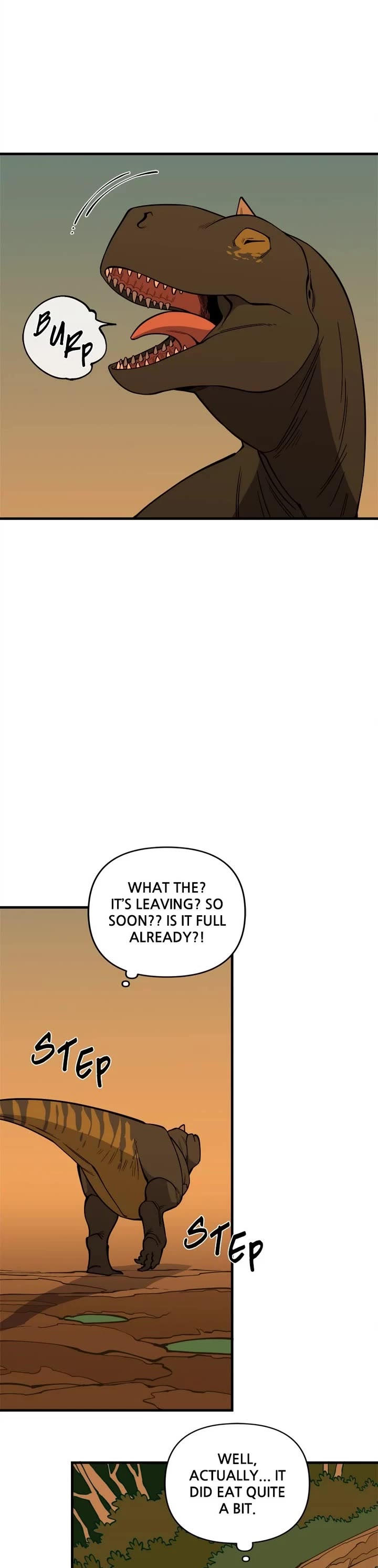Ancient Animals Chapter 41 page 39 - Chapter 41: Ep. 41 - The Footprint Pond (1)