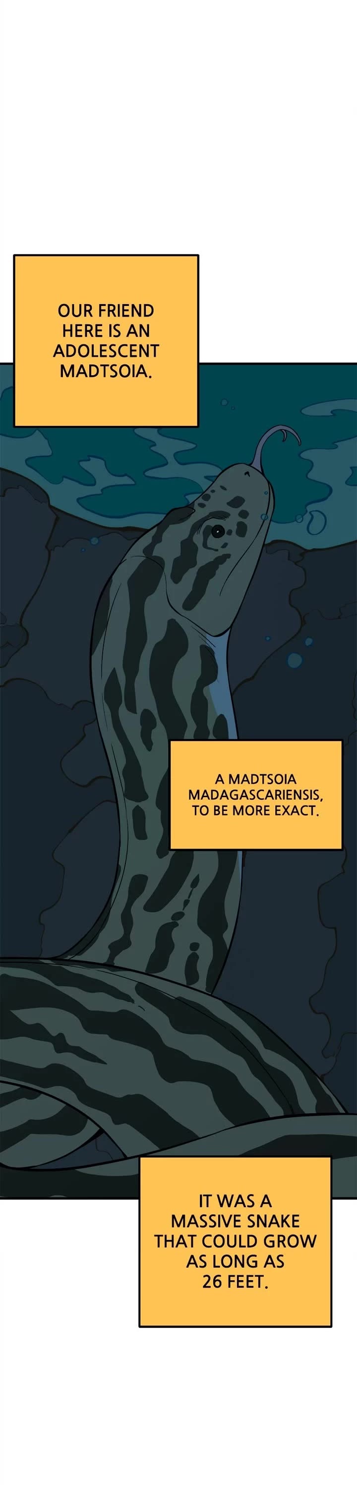 Ancient Animals Chapter 42 page 19 - Chapter 42: Ep. 42 - The Footprint Pond (2)