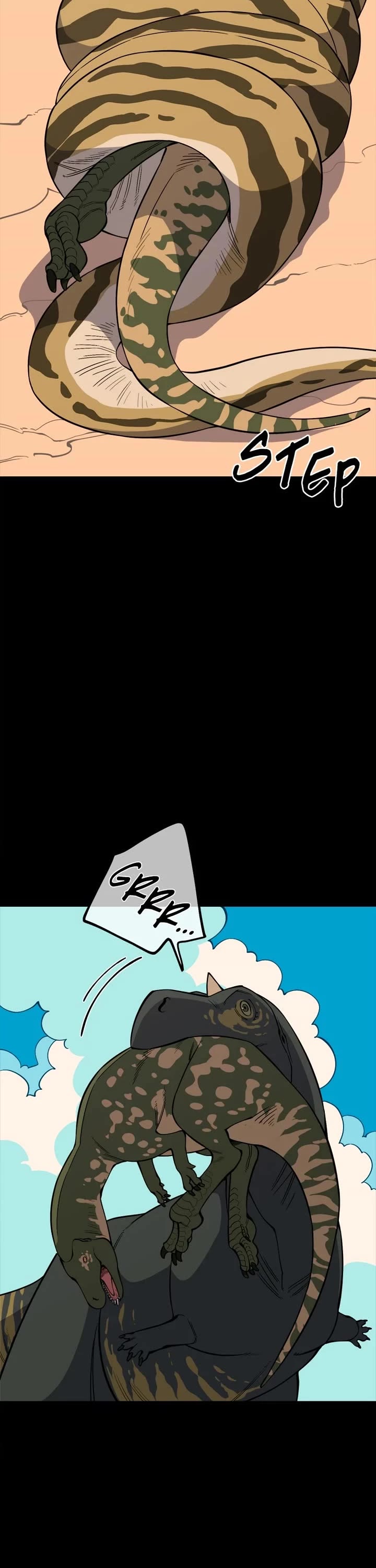 Ancient Animals Chapter 42 page 2 - Chapter 42: Ep. 42 - The Footprint Pond (2)