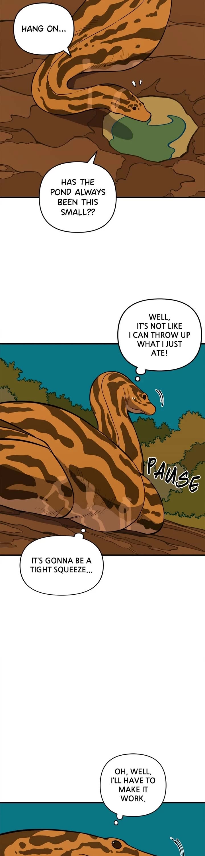 Ancient Animals Chapter 42 page 26 - Chapter 42: Ep. 42 - The Footprint Pond (2)