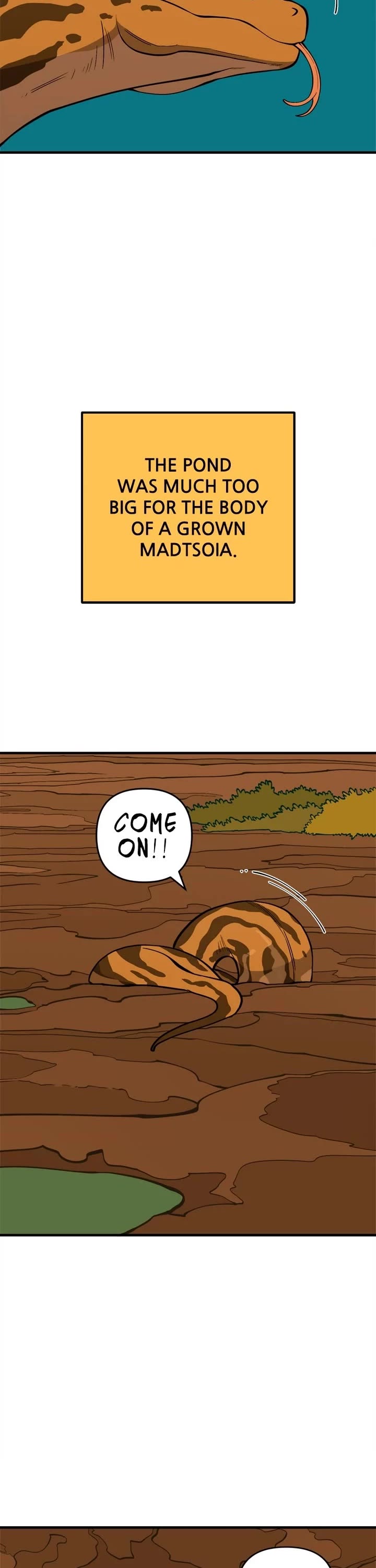 Ancient Animals Chapter 42 page 27 - Chapter 42: Ep. 42 - The Footprint Pond (2)