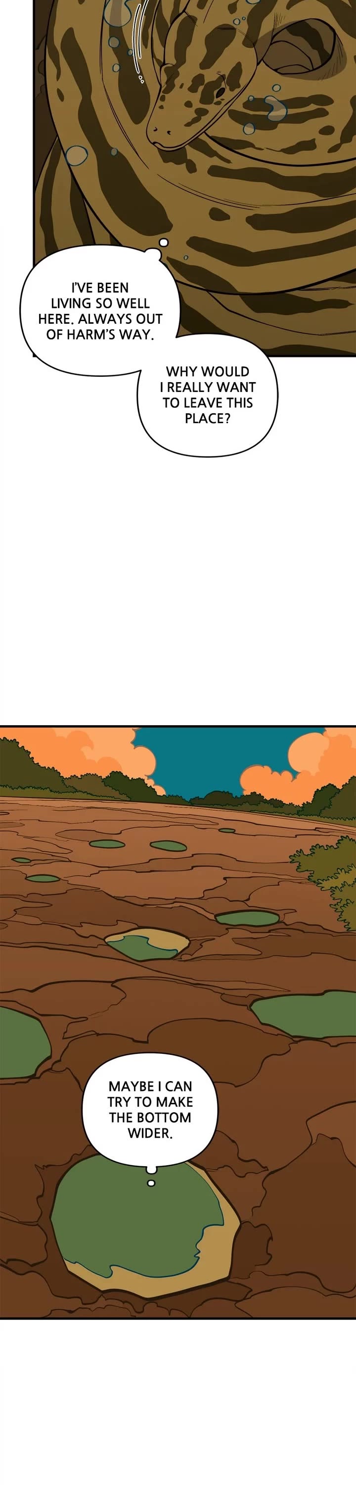 Ancient Animals Chapter 42 page 32 - Chapter 42: Ep. 42 - The Footprint Pond (2)